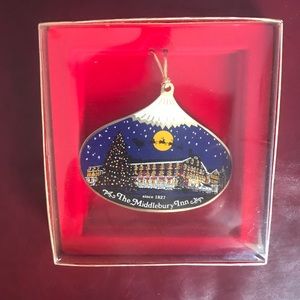 Christmas metal ornament